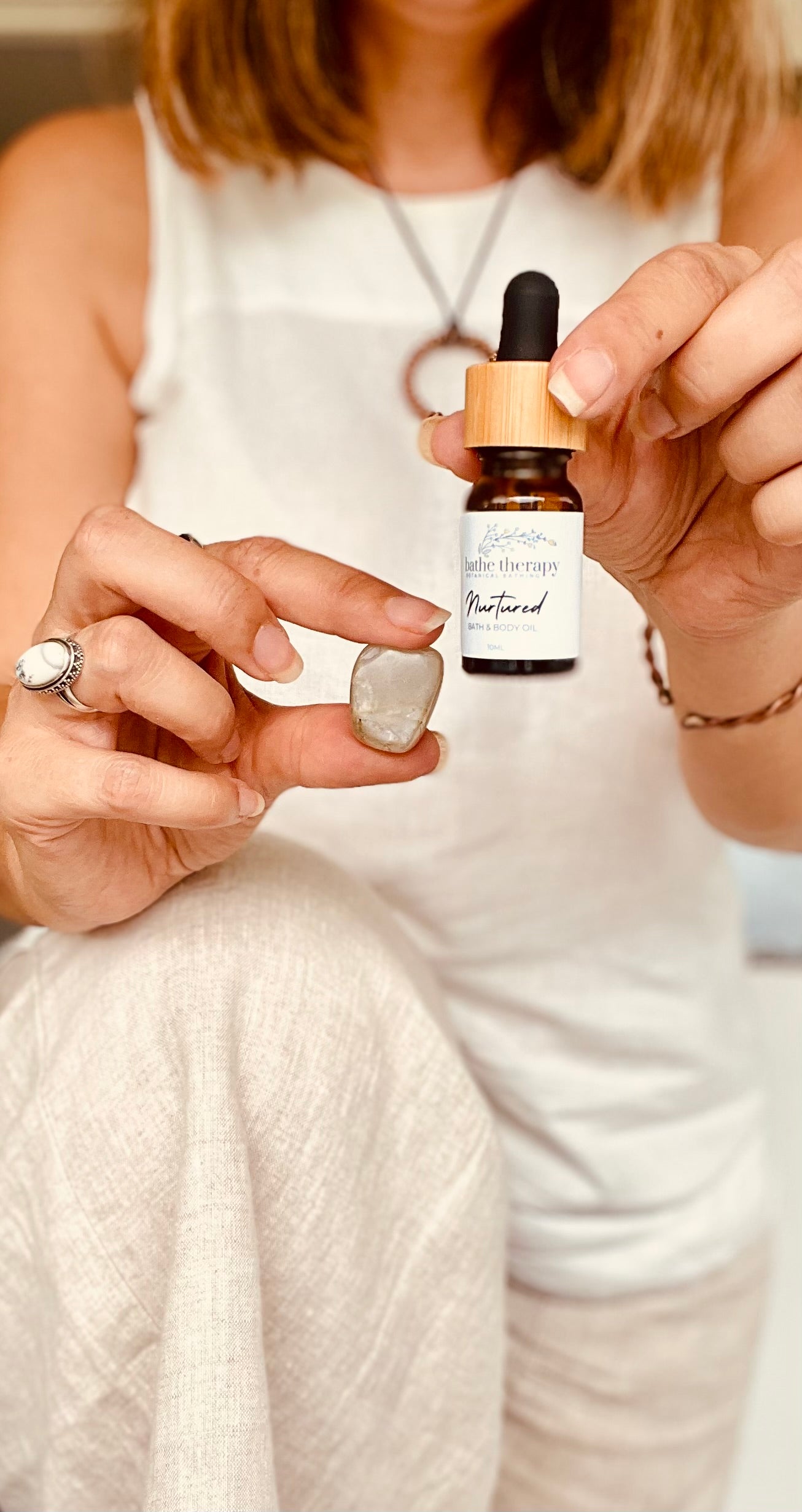 Natural Bath Oil for Self-Care Bath