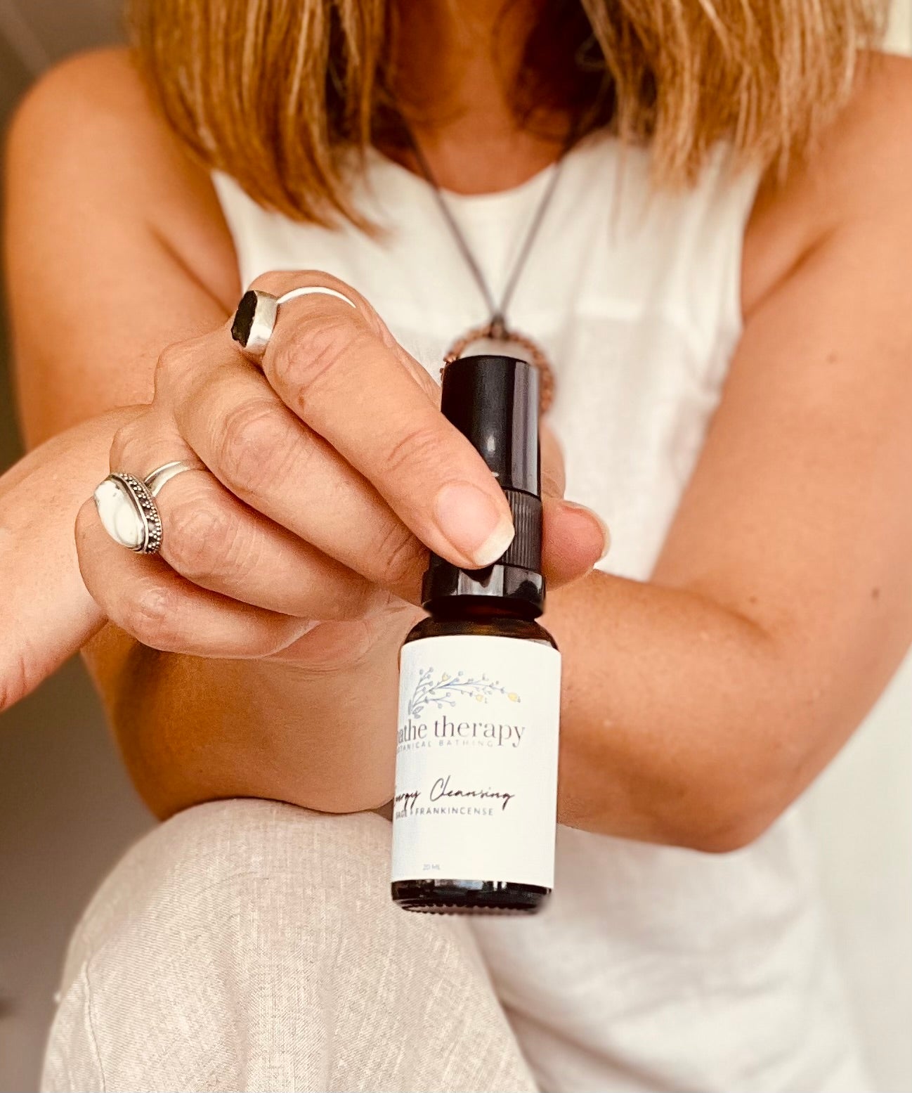 Energy Cleansing Mist for creating sacred space, cleansing Aura
