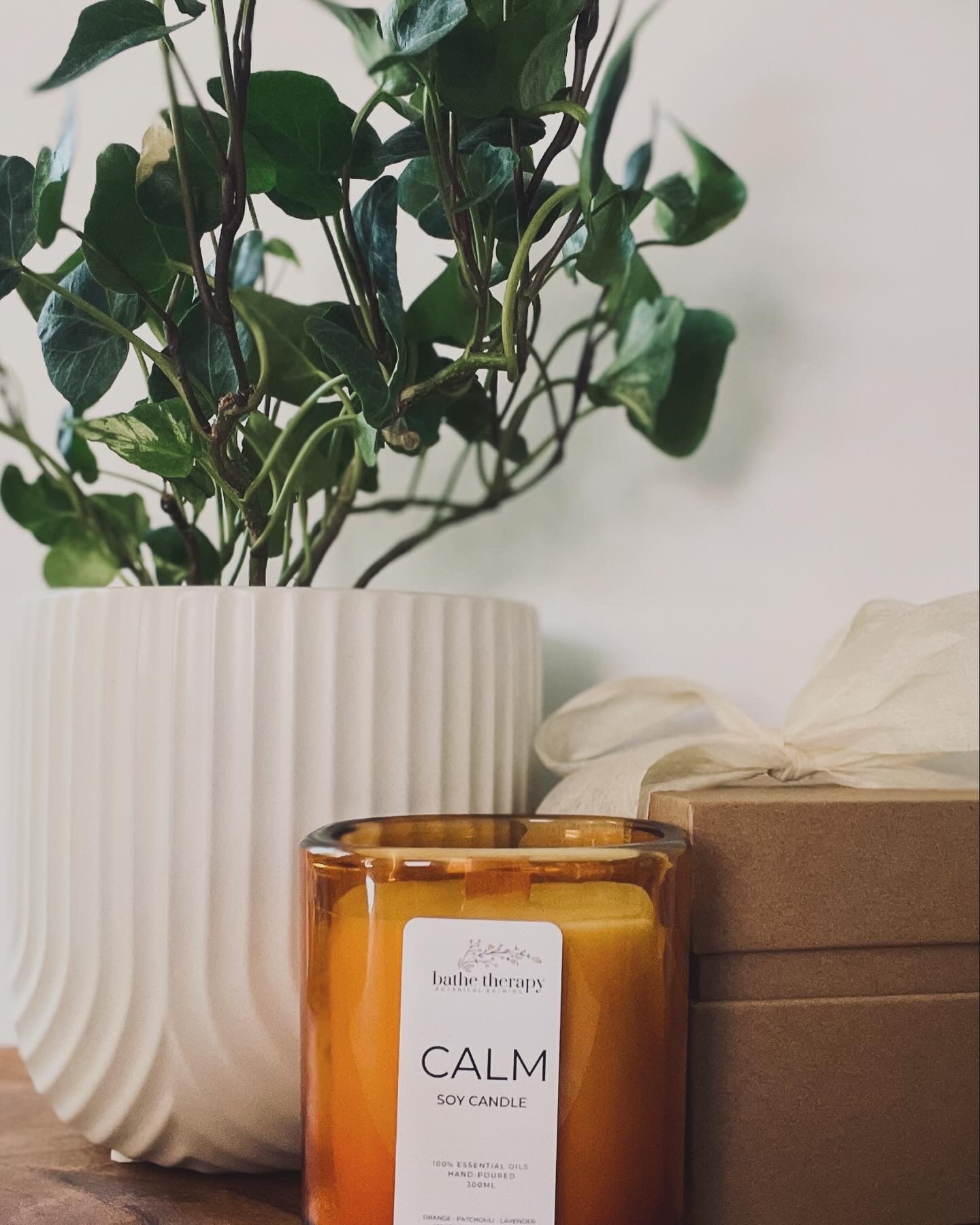 Natural Soy Aromatherapy Candle | Calm – Lavender & Citrus