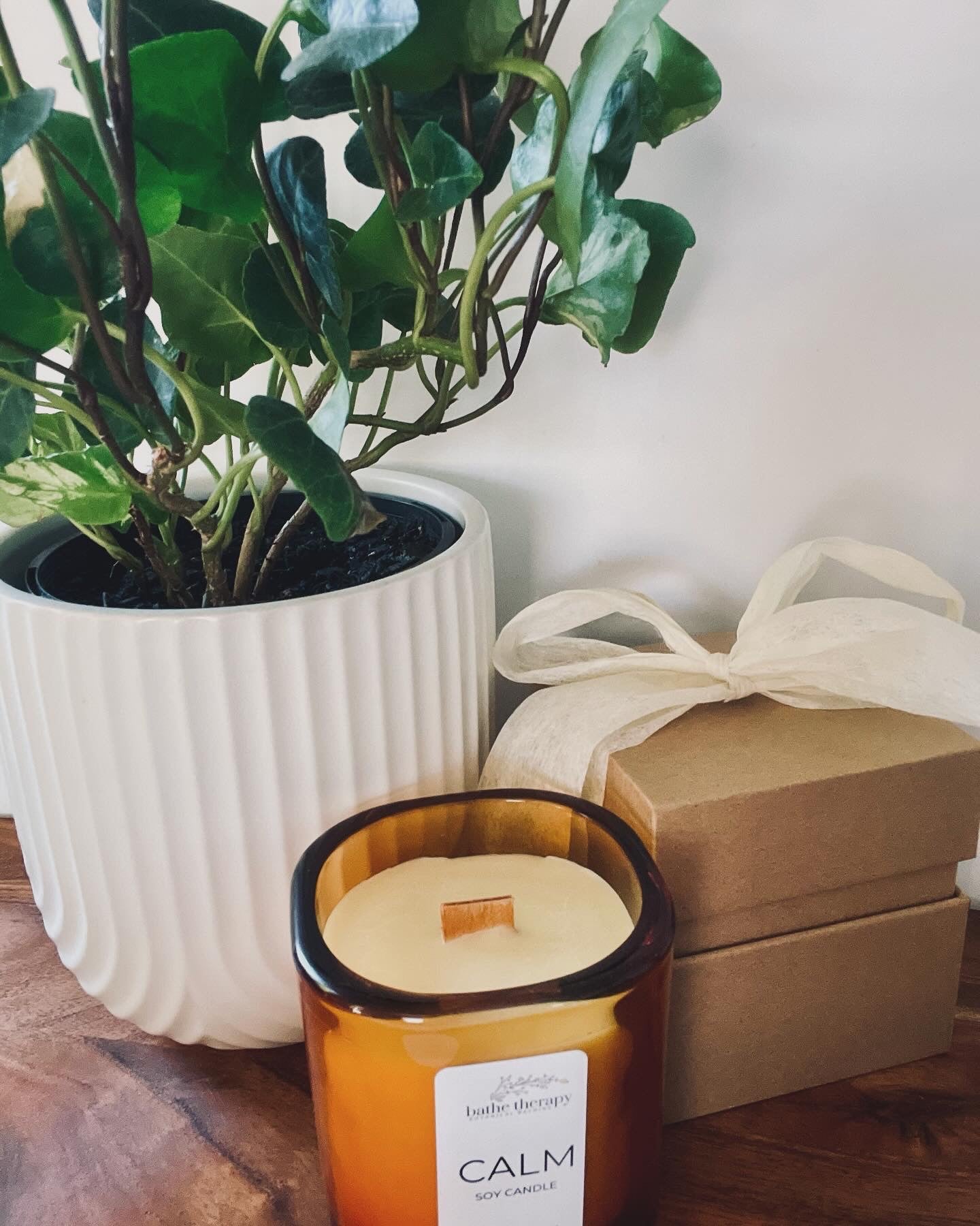 Natural Soy Aromatherapy Candle | Calm – Lavender & Citrus