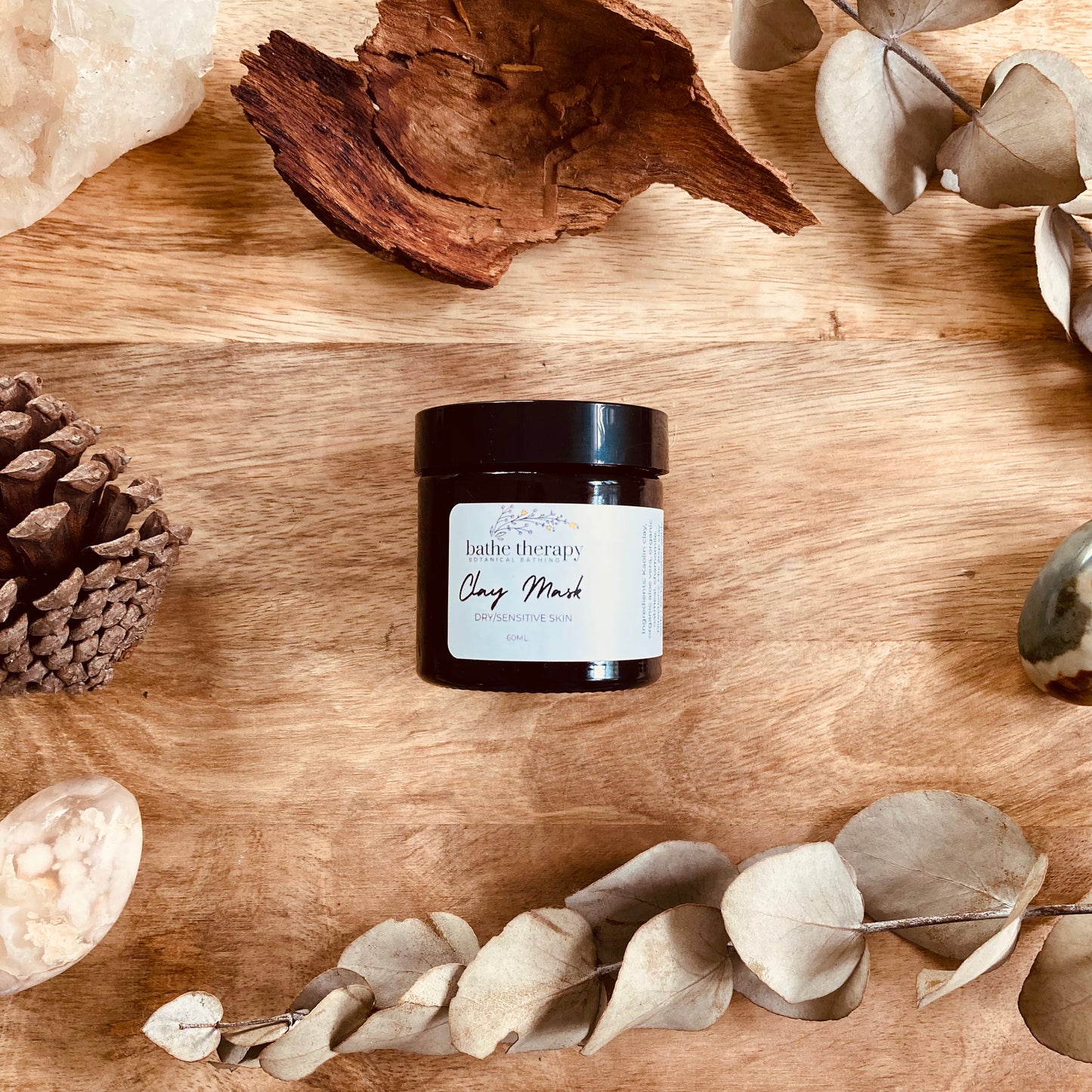 Earth Minerals Clay Masks|| 4 skin types