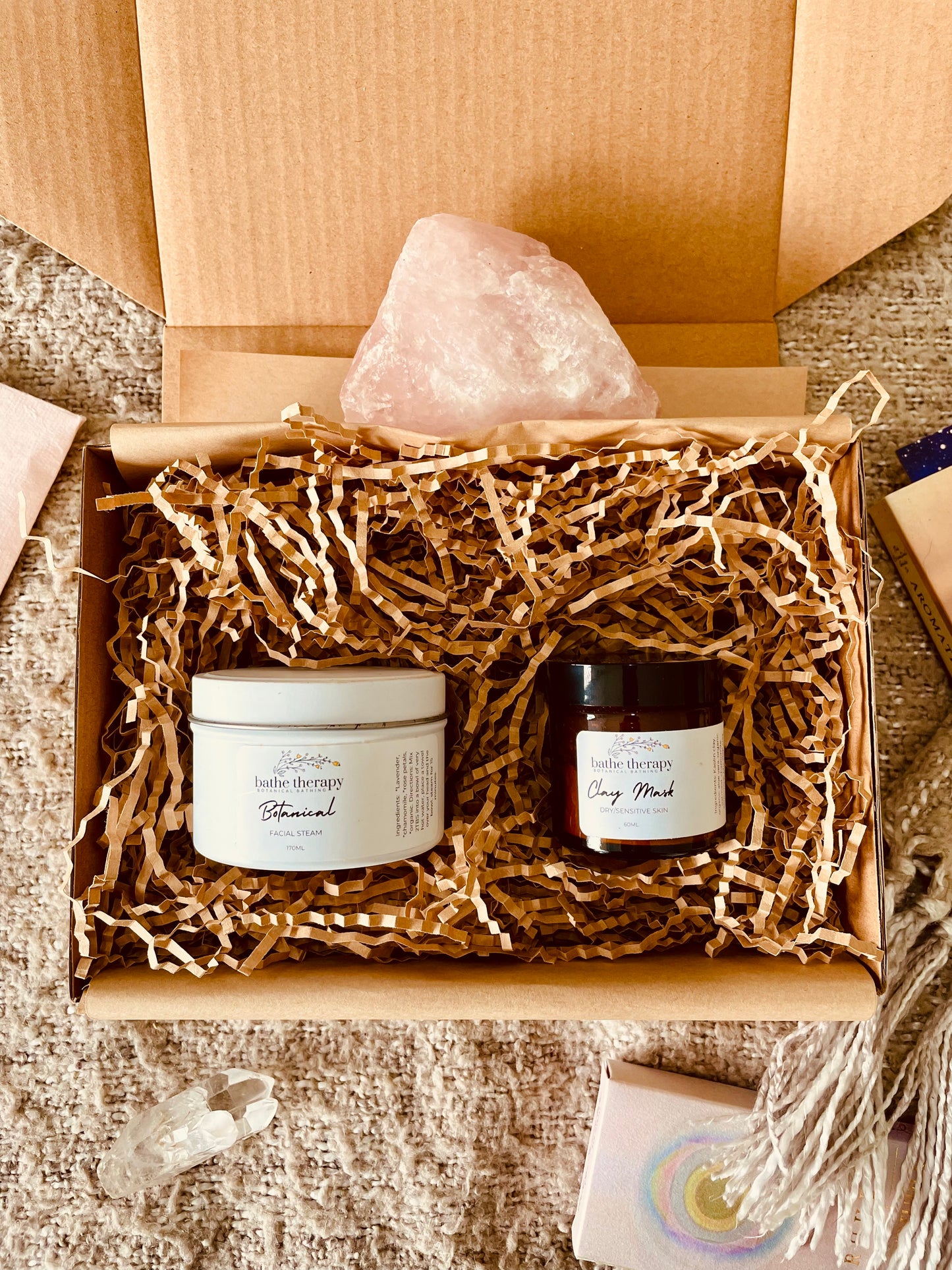 Earth & Botanicals | Clay Mask & Botanical Steam set