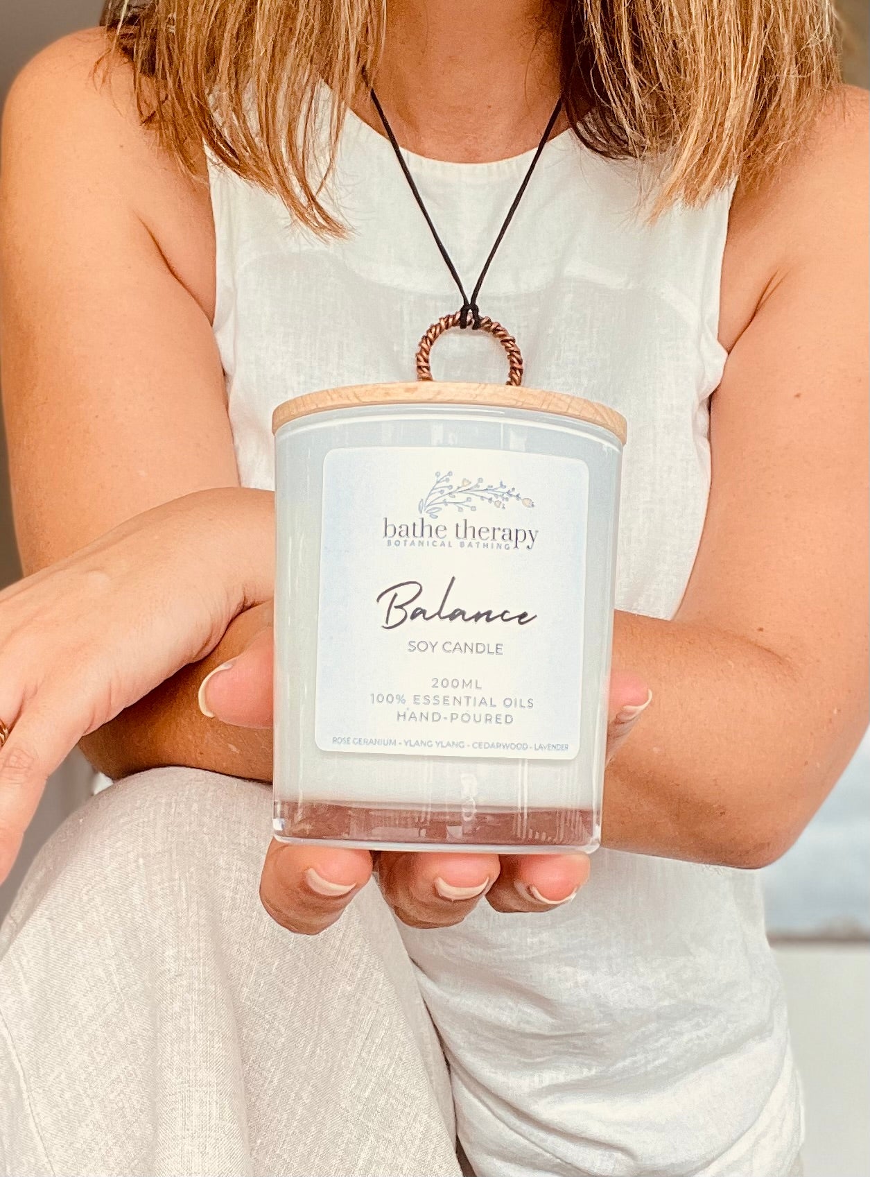 Aromatherapy Soy Candle | Balance