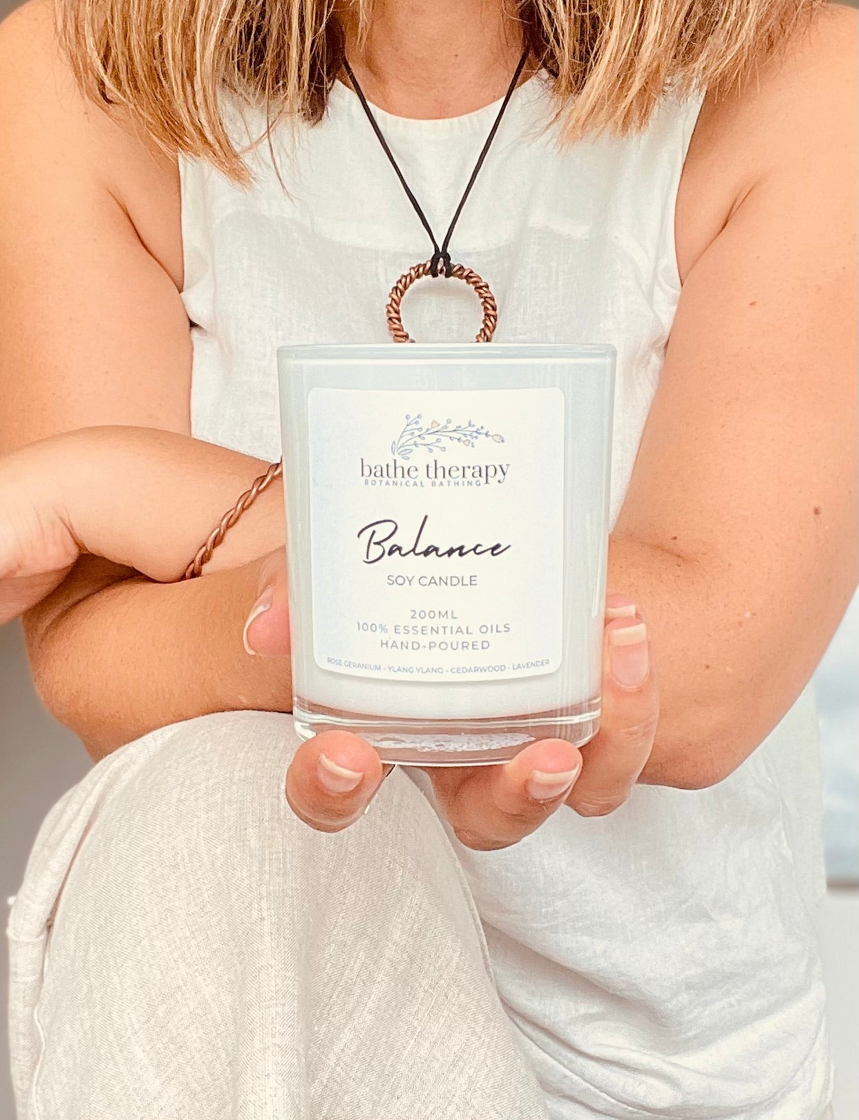Aromatherapy Soy Candle | Balance