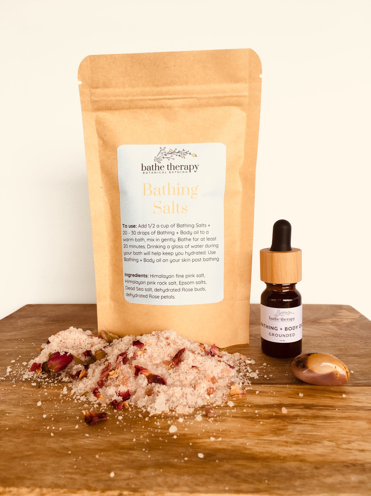 Self-Care Bath Box | Botanical Bath Salts