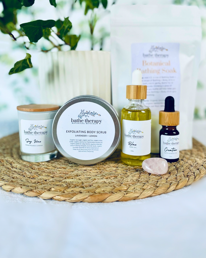 Pregnancy Self Care Gift Box | Natural Bath & Body Set for Mum-to-Be