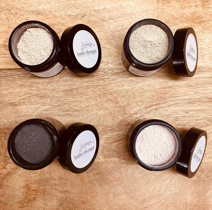 Earth Minerals Clay Masks|| 4 skin types